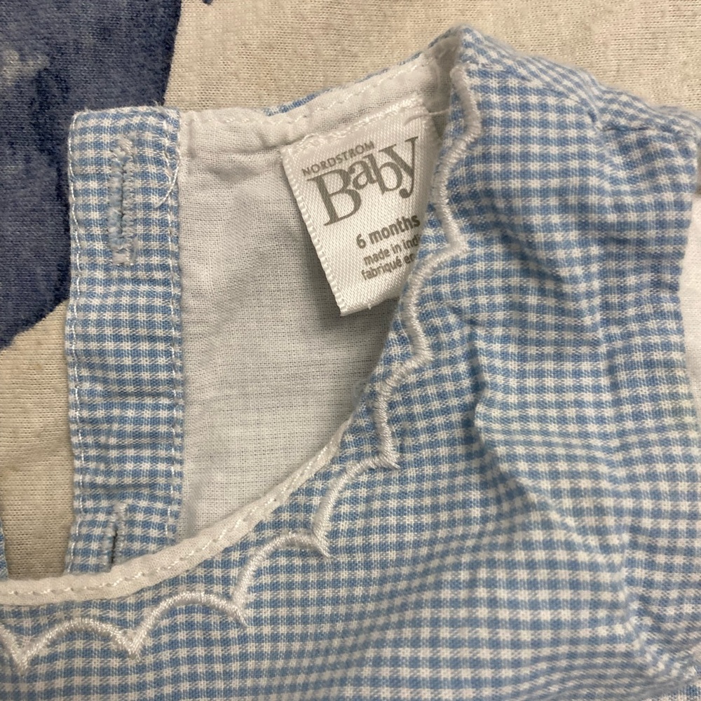 Seersucker babydoll dress from Nordstrom Baby - Picture 3 of 5